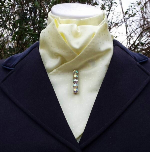 ET05. Self Print Dobby Polyester Crepe Self Tie Stock Tie
