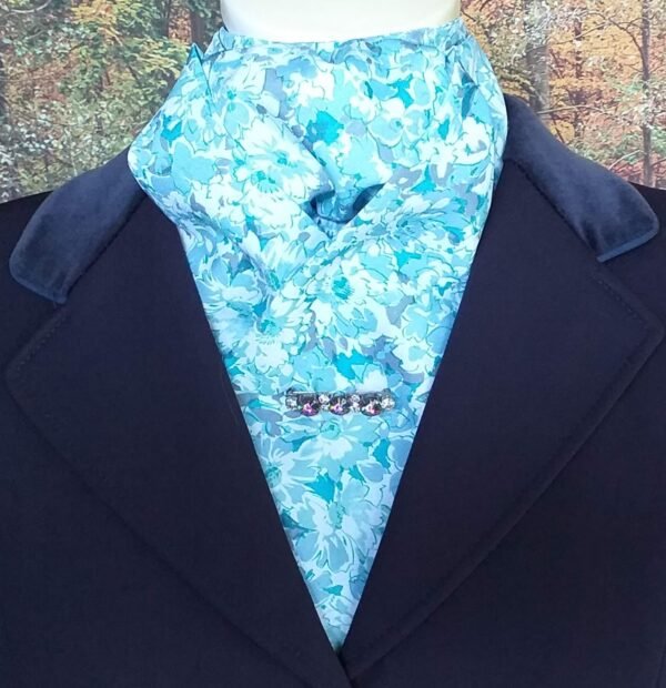 green pre tied stock tie
