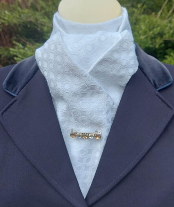 self tie stock tie