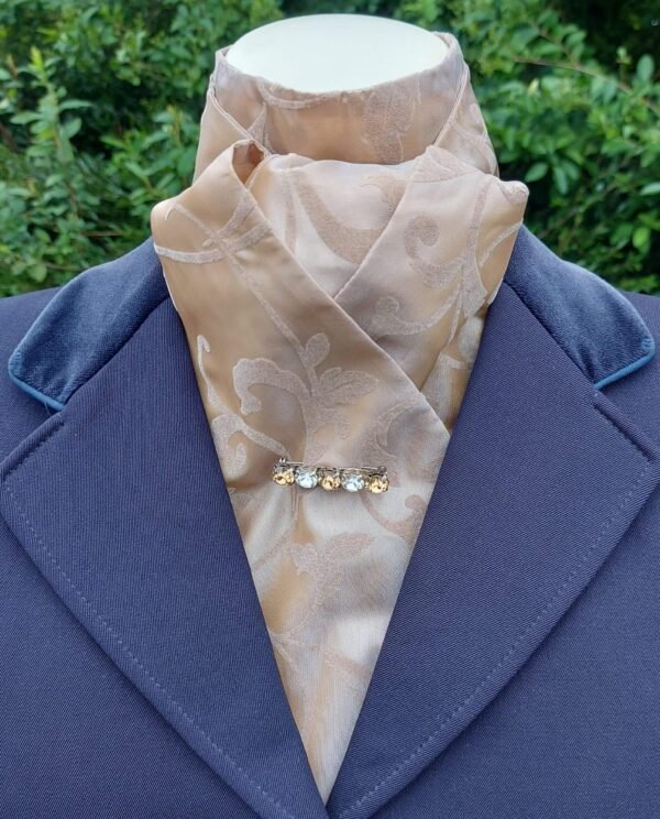 self tie stock tie
